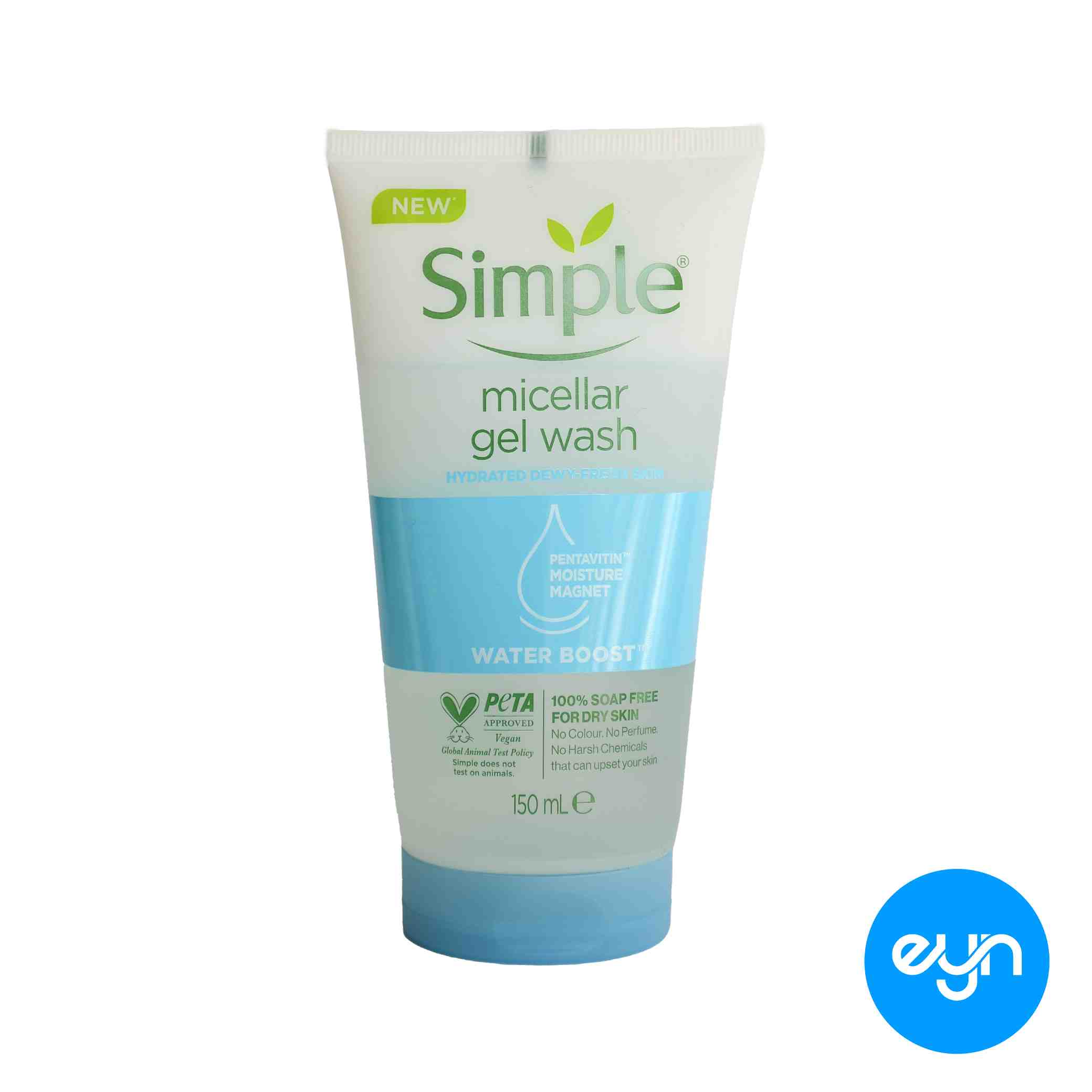 ژل شستشوي صورت سيمپل لهستاني 150 ميل مدل micellar gel wash 
