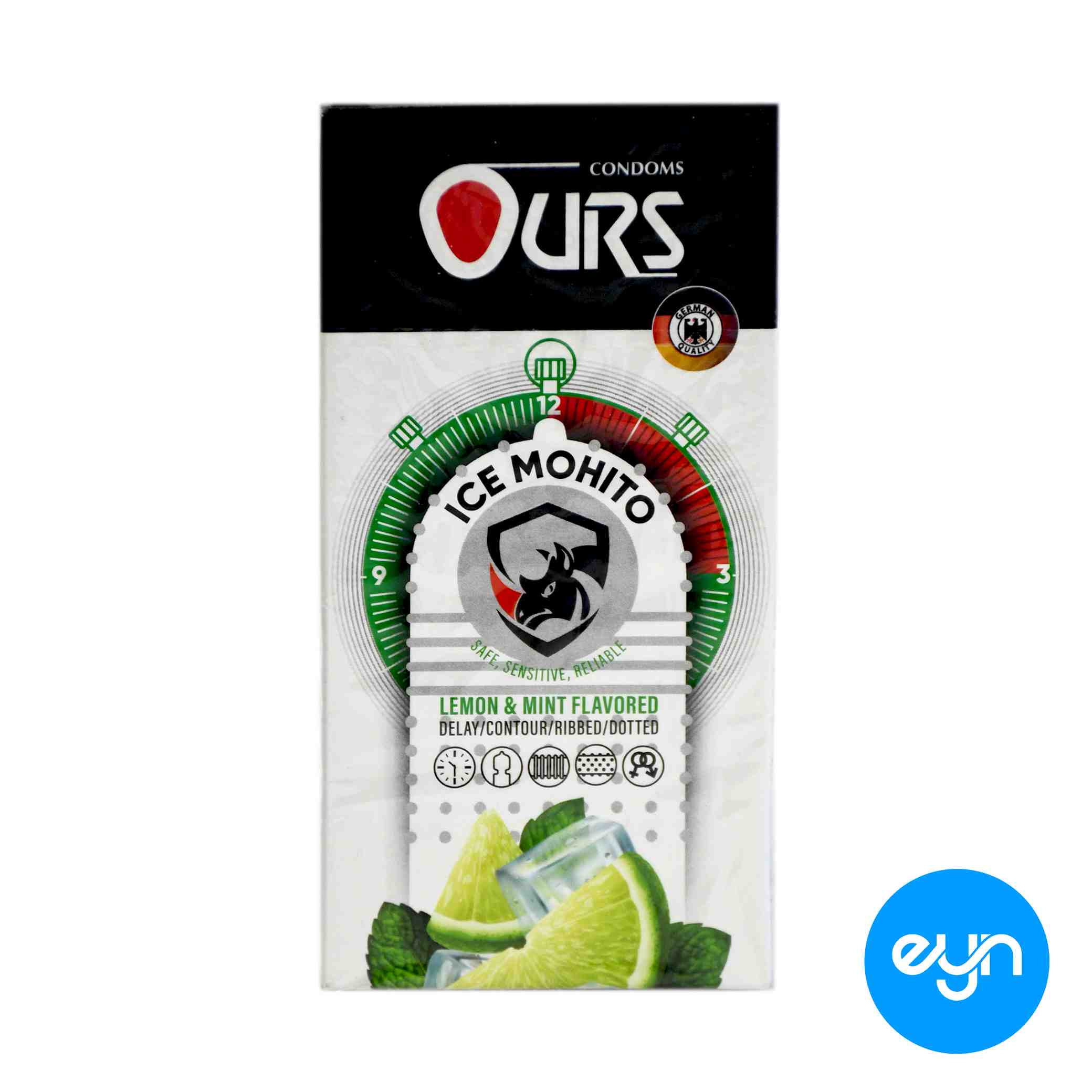 کاندوم اورز مدل  ice mohito new 