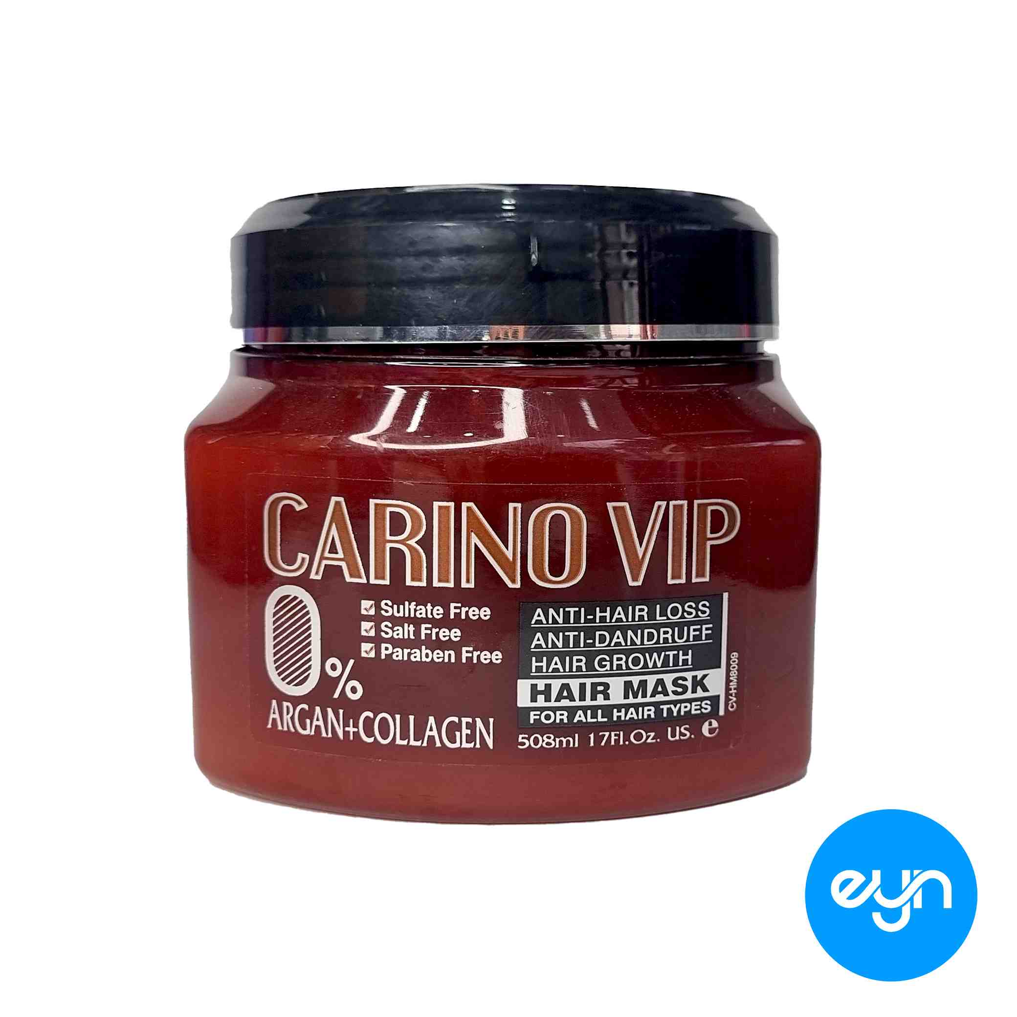 ماسک مو کارينو فرانسوي 508 ميل مدل sulfate 0% argan collagen 