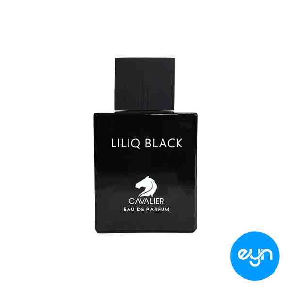 عطر اماراتي کاوالير 100 ميل مدل liliq black-7401  